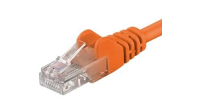 PremiumCord Patch kabel UTP RJ45-RJ45 CAT6 7m oranžová