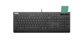 LENOVO klávesnice drátová Smartcard Keyboard II CZ/SK - USB, černá