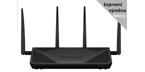 Synology RT2600AC MESH WiFi5 router (AC2350,2,4GHz/5GHz,4xGbELAN,1xGbEWAN,1xUSB2.0,1xUSB3.0,1xSD)