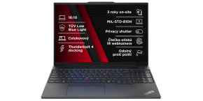 LENOVO NTB ThinkPad E16 G2 - Ultra5 125U,16" WUXGA,16GB,512SSD,IRcam,W11P