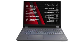 LENOVO NTB ThinkPad/Workstation P16 G2 - i7-14700HX ,16"WQUX OLED Touch,32GB,1TBSSD,RTX 3500 Ada 12GB,IRcam,W11P