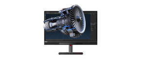 LENOVO LCD ThinkVision 27 3D - 27'',IPS,matný,16:9,3840x2160(2D),1920x2160(3D),4ms,HDMI,DP,USB-C,USB Hub,RJ45,VESA,Pivot