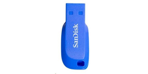 SanDisk Flash Disk 32GB Cruzer Blade, USB 2.0, modrá