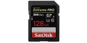 SanDisk SDXC karta 128GB Extreme Pro (300MB/s UHS-II)