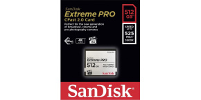 SanDisk CFAST 2.0 512GB Extreme Pro (525 MB/s VPG130)