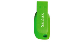 SanDisk Flash Disk 16GB Cruzer Blade, USB 2.0, zelená