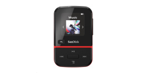 SanDisk Clip Sport Go MP3 Player 32 GB, Red