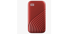 SanDisk WD My Passport SSD externí 1TB , USB-C 3.2 ,1050/1000MB/s R/W PC & Mac ,Red