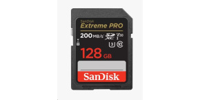 SanDisk SDXC karta 128GB Extreme PRO (200 MB/s Class 10, UHS-I U3 V30)