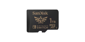 SanDisk MicroSDXC karta 1TB pro Nintendo Switch (R:100/W:90 MB/s, UHS-I)