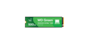 WD GREEN SSD 500GB SN3000, PCIe Gen4x4, M.2 2280, (R:5000/W:4100 MB/s)