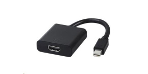 PREMIUMCORD Adaptér mini DisplayPort - HDMI Male/Female, podpora 3D, 4K*2K@60Hz, 20cm