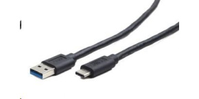 GEMBIRD USB 3.0 AM na Type-C kabel (AM/CM), 1,8m, černý