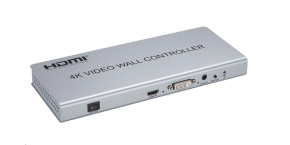 PREMIUMCORD HDMI 1 vstup - 4 výstupy, Video Wall controller