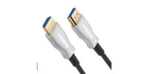 PREMIUMCORD Kabel optický fiber High Speed + Ethernet 4K@60Hz kabel, M/M, zlacené konektory, 7m