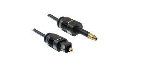 PREMIUMCORD Kabel 3,5mm mini Toslink - Toslink, OD:2.2mm, délka 1m