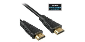 PREMIUMCORD Kabel HDMI 7m High Speed + Ethernet (v1.4), zlacené konektory