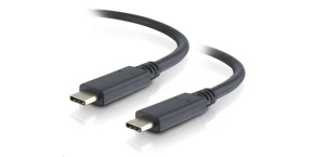 PremiumCord USB-C kabel ( USB 3.2 generation 2x2, 5A, 100W, 20Gbit/s ) černý, 1m