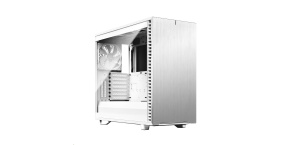 FRACTAL DESIGN skříň Define 7 Clear Tempered Glass Midi Tower, bílá, bez zdroje