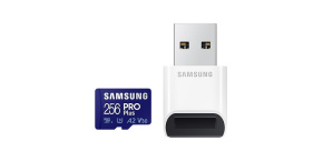 Samsung micro SDXC karta 256GB PRO Plus + USB adaptér