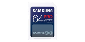 Samsung SDXC 64GB PRO ULTIMATE + USB adaptér