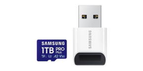 Samsung micro SDXC karta 1TB PRO Plus + USB adaptér