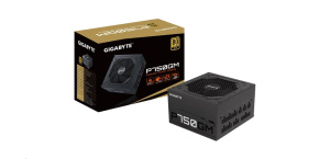 GIGABYTE zdroj P750GM, 750W, 80plus gold, modular, 120 mm fan