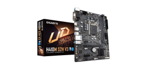 GIGABYTE MB Sc LGA1200 H410M S2H V3, Intel H510, 2xDDR4, 1xHDMI, 1xDVI, 1xVGA, mATX