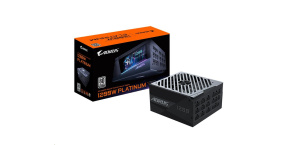 GIGABYTE zdroj GP-AP1200PM, 1200W, 80plus platinum, modular, 140 mm fan