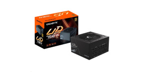 GIGABYTE zdroj UD750GM, 750W, 80+ Gold, 120mm fan