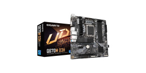 GIGABYTE MB Sc LGA1700 Q670M D3H, Intel Q670, 4xDDR5, 2xDP, 1xHDMI, 1xVGA, mATX