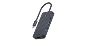 RAPOO adaptér UCM-2001, 4-in-1 USB-C Multiport Adapter