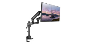 Dvouramenný stolní držák na 2 monitory Mounts AX812