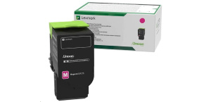 Lexmark purpurový Extra High cap. toner C242XM0 Return program pro pro C2425x,C2535x,MC2425x,MC2535x,MC2640x - 3 500 str