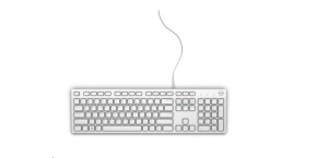 DELL Multimedia Keyboard-KB216 - US International (QWERTY) - White