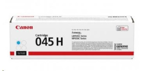 Canon TONER  CRG-045H C azurový pro i-SENSYS LBP611Cn, LBP613Cdw, MF631Cn, MF633Cdw, MF635Cx (2200 str.)