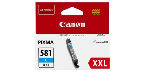 Canon CARTRIDGE CLI-581XXL azurová pro PIXMA TS615x, TS625x, TS635x, TR7550, TS815x (820str.)