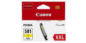 Canon CARTRIDGE CLI-581 XXL žlutá pro PIXMA TS615x, TS625x, TS635x, TR7550, TS815x (824str.)