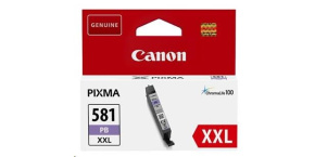 Canon CARTRIDGE CLI-581 XXL foto modrá pro PIXMA TS615x, TS625x, TS635x, TR7550, TS815x (9 140 str.)