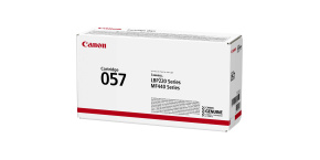 Canon TONER CRG-057 černý pro i-SENSYS MF443dw, MF445dw, MF446x, MF449x, LBP223dw (3 100 str.)