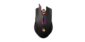 A4tech herní myš BLOODY Q81, 3200DPI, USB, RGB, černá