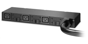 APC Rack PDU, Basic, 0U/1U, 220-240V, 63A, (3) C19, IEC 309 63A 2P+PE (3.66m)