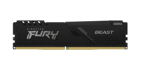 KINGSTON DIMM DDR4 8GB 2666MT/s CL16 FURY Beast Černá