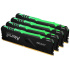 KINGSTON DIMM DDR4 128GB (Kit of 4) 3200MT/s CL16 FURY Beast RGB