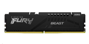 KINGSTON DIMM DDR5 32GB 5200MT/s CL40 FURY Beast Černá