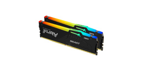 KINGSTON DIMM DDR5 32GB (Kit of 2) 5200MT/s CL40 FURY Beast RGB