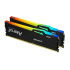 KINGSTON DIMM DDR5 16GB (Kit of 2) 6000MT/s CL30 Non-ECC FURY Beast RGB XMP, Černá