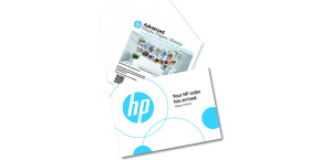 HP Advanced Photo Paper, Gloss (5x5 in; 127x127 mm) –20 sheets