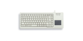 CHERRY klávesnice G84-5500, touchpad, ultralehká, USB, EU, šedá