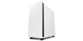 NZXT skříň H7 / ATX / 2x120 mm fan / USB-C / 2x USB / prosklená bočnice / černobílá